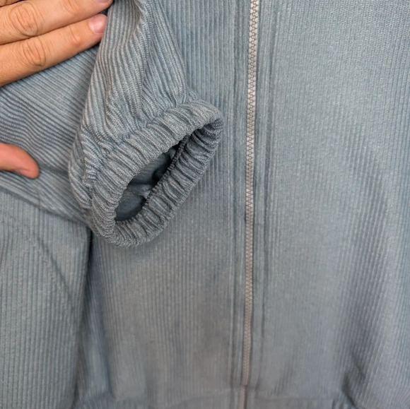 Vintage Teddi Seafoam Teal Green Collared Zip Up Golf Jacket XL Mens Unisex - Picture 9 of 9